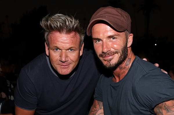 Gordon Ramsay và David Beckham