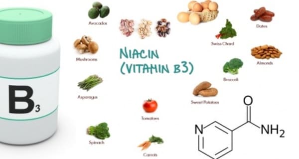 Vitamin B3 có trong thuốc giảm cân Body Pow Carb Blocker